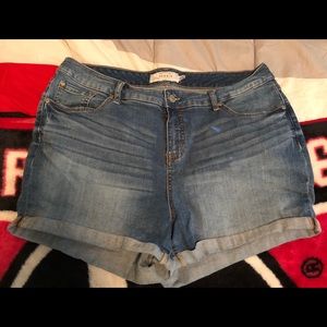 Torrid Jean Shorts